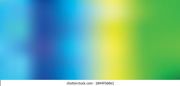 delicate yellow-green-blue background for cover, banner, wall, postcard design