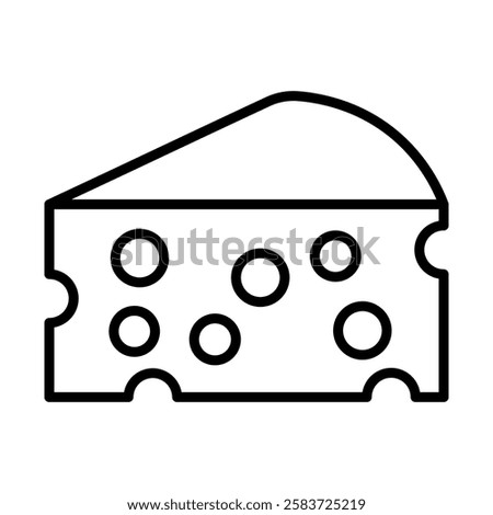 Delicatessen Vector Line Icon Design
