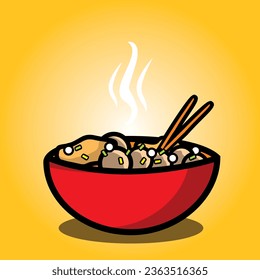 delicious aci meatballs graphic vector