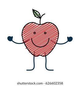 Delicious apple fruit