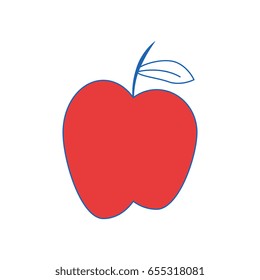 Delicious apple fruit