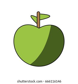 Delicious apple fruit