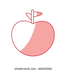 Delicious apple fruit