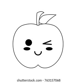 Delicious apple fruit