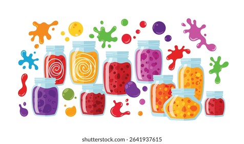 Delicious Assortment of Homemade Jams and Jellies Sweet Flavors For Everyone