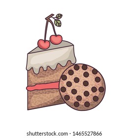 delicious bakery cakes and cookies
