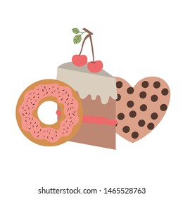 delicious bakery cakes and cookies