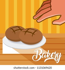 Delicious bakery concept