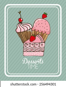 delicious bakery design, vector illustration eps10 graphic 