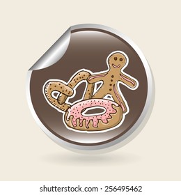 delicious bakery design, vector illustration eps10 graphic 