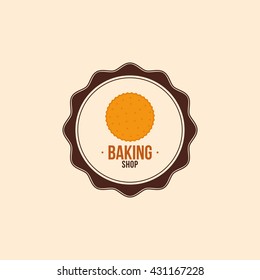 Delicious bakery label