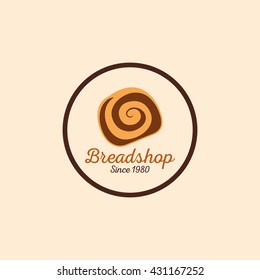Delicious bakery label
