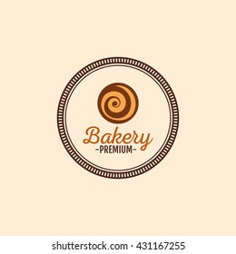 Delicious bakery label