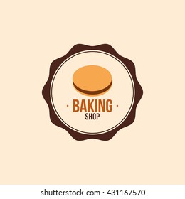 Delicious bakery label