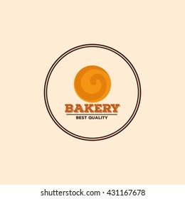 Delicious bakery label
