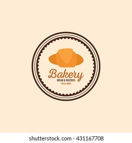 Delicious bakery label