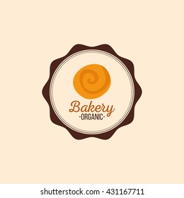 Delicious bakery label