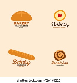 Delicious bakery labels