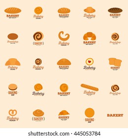 Delicious bakery labels