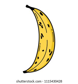 delicious banana organic fruit vitamin