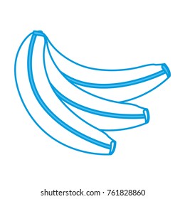 Delicious bananas fruit