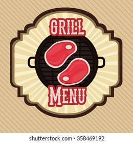 delicious barbecue design 