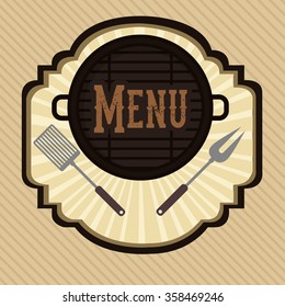 delicious barbecue design 
