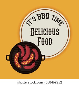 delicious barbecue design 