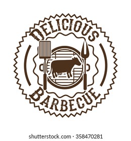 delicious barbecue design 