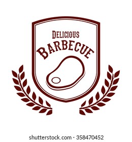 delicious barbecue design 