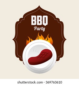 delicious barbecue design 