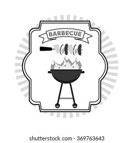delicious barbecue design 