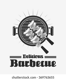 delicious barbecue design 