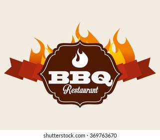 delicious barbecue design 