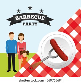 delicious barbecue design 