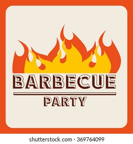 delicious barbecue design 