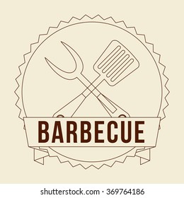 delicious barbecue design 