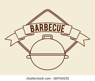 delicious barbecue design 