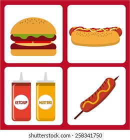 delicious barbecue design, vector illustration eps10 graphic 
