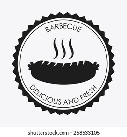delicious barbecue design, vector illustration eps10 graphic 