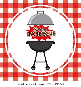 delicious barbecue design, vector illustration eps10 graphic 