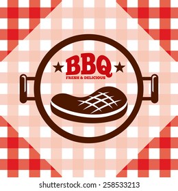 delicious barbecue design, vector illustration eps10 graphic 