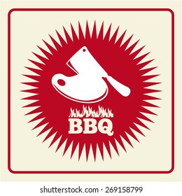 delicious barbecue design, vector illustration eps10 graphic