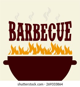 delicious barbecue design, vector illustration eps10 graphic 