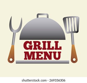 delicious barbecue design, vector illustration eps10 graphic 