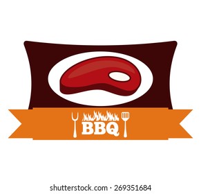 delicious barbecue design, vector illustration eps10 graphic 