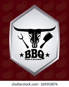 delicious barbecue design, vector illustration eps10 graphic 