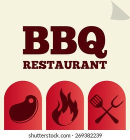 delicious barbecue design, vector illustration eps10 graphic 