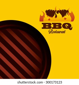 delicious barbecue design, vector illustration eps10 graphic 