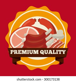 delicious barbecue design, vector illustration eps10 graphic 